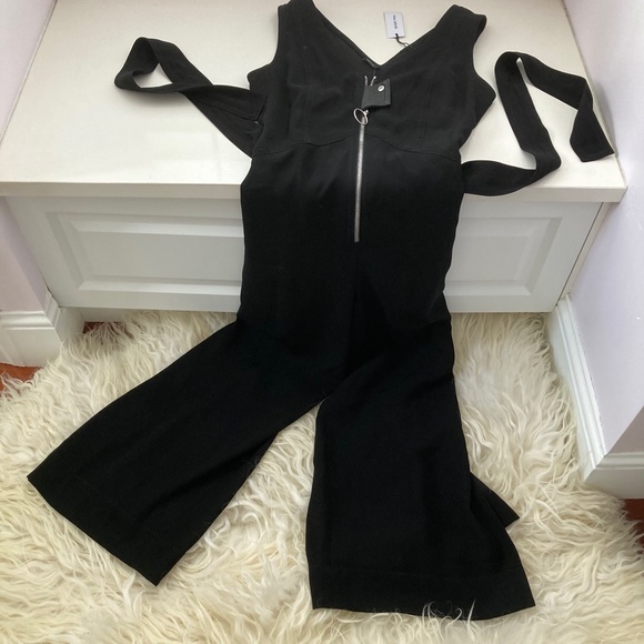 Yigal Azrouel Pants - YIGAL AZROUËL V-Neck Jumpsuit